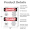 Signmission Pesticide Storage Hazardous Bilingual Danger Sign, Plastic, 12in W x 18in L, 2PK OS-2PACK-DS-P-1218-VS-1527 - alternate 5
